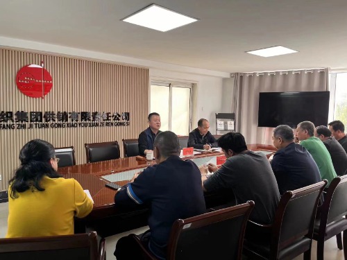 常山集團黨委委員、副總經理馬如猛到供銷公司督導調研